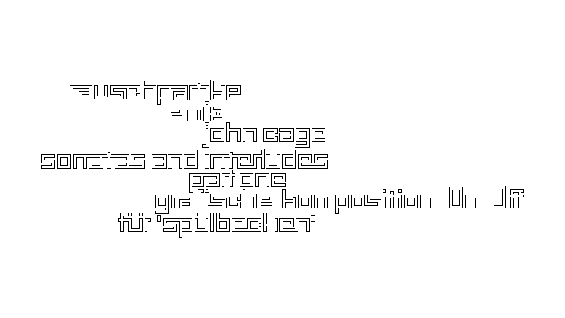 2021-01-30 Wasser in der Sp�le II, On-Off (Remix John Cage 'Sonatas & Interludes') (Komposition, Remix, Recording, Foto)